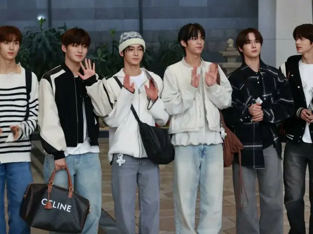 TWS 于 9 日上午从金浦国际机场出发前往东京