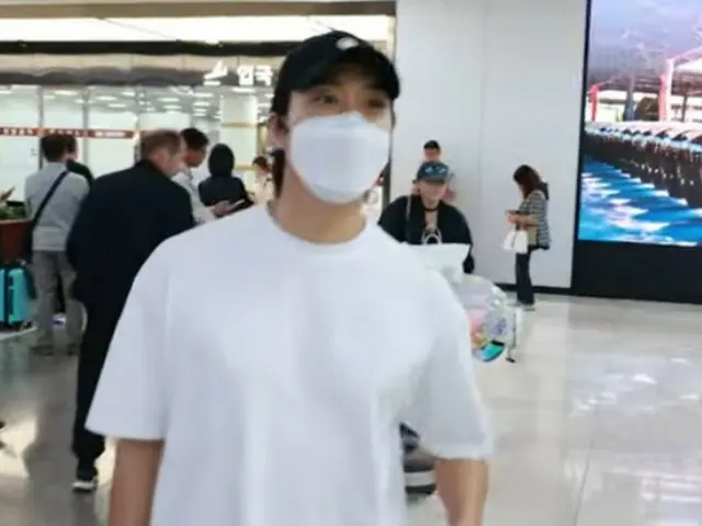 宋承宪从日本返回@金浦国际机场