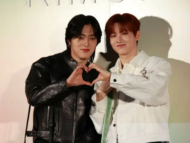 “TREASURE”Haruto 和 Junkyu 出席 RIMOWA 拍照会