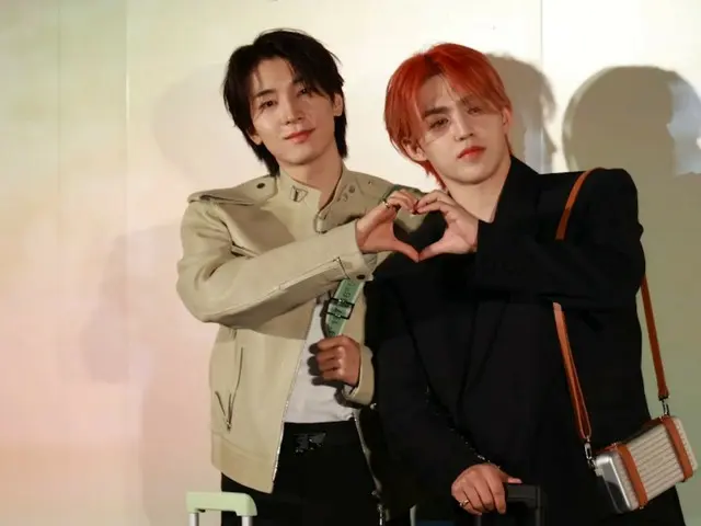 “SEVENTEEN”Wonwoo 和 S.Coups 出席 RIMOWA 拍照会