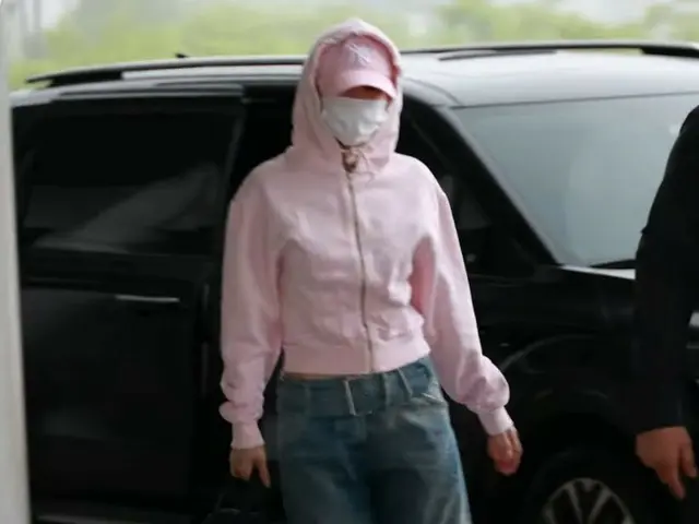 娜琏（TWICE）从金浦国际机场出发前往日本