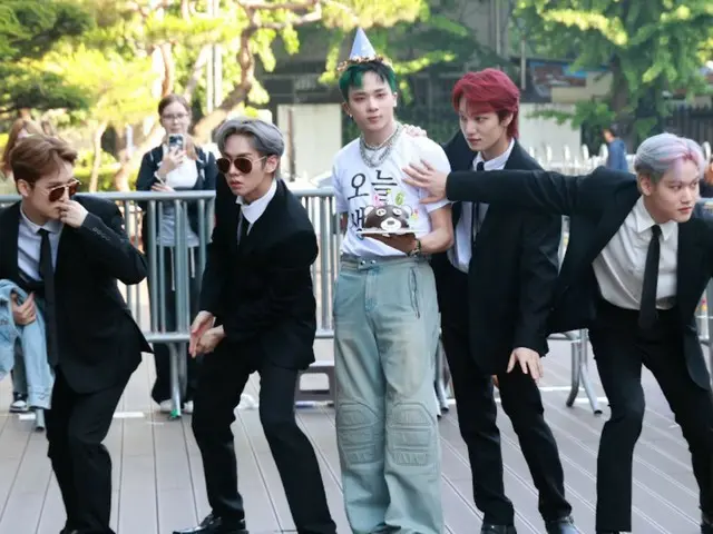 MCND前往KBS进行《MUSIC BANK》的预录