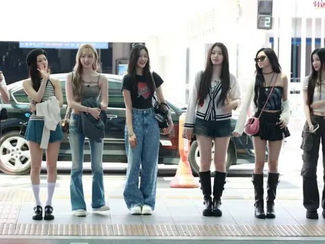 BABYMONSTER于6日下午在仁川国际机场出境