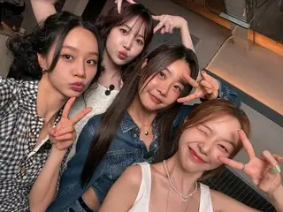 Girl's Day 友谊持续15年...四人合影：“想永远每天都见到你”