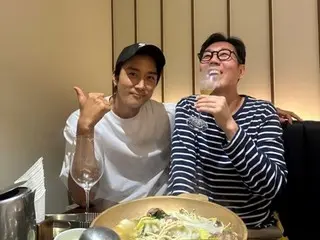 宋承昊感谢金英哲送来的咖啡车