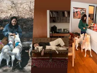 李孝利的日常生活曝光...平静而美丽