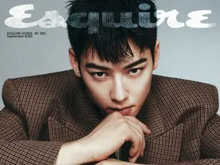 车银优（ASTRO）入伍前最后一次画报拍摄...以震撼的视觉效果吸引观众