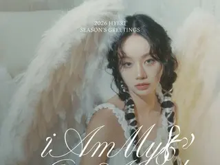Hyeri（Girl's Day）发布2026 Season's Greetings，“......天使诞生了”