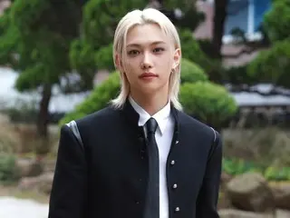 Stray Kids成员Felix今天（10日）参与了综艺节目《You Quiz》的录制……公开了令人惊艳的“金发精灵”预告照